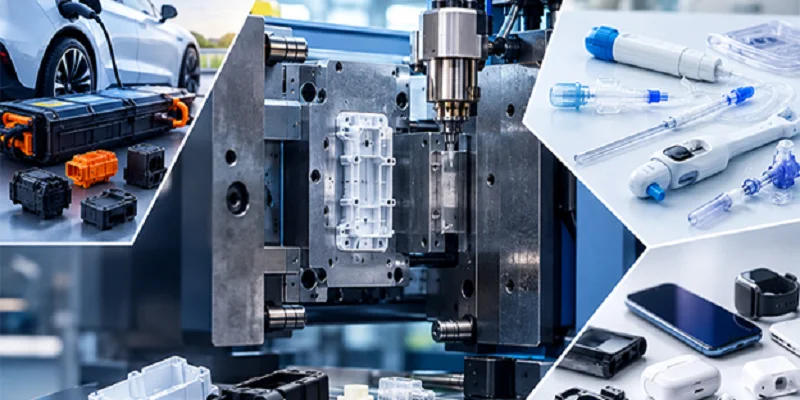 High-Precision Plastic Injection Molding for EVs, Medical Devices and Consumer Electronics