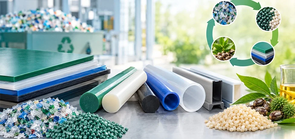 Sustainable Semi-Finished Plastics: Recycled and Bio-Based Materials for Circular Manufacturing