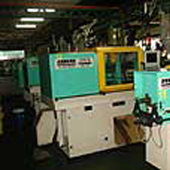 Injection moulding machine.