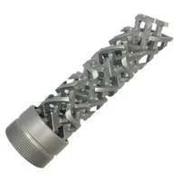Excellent mixing. Lowest pressure drop. Almost unbreakable